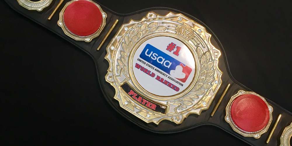 Air Hockey Championship Belt